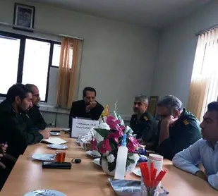 برگزاری جلسه قرارگاه شهید مرحمت بالازاده در شهرکرد
