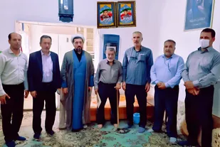 تکریم خانواده شهیدان قیصری در هفتکل؛ تجدید میثاق با آرمان&zwnj;های شهدا