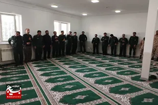 برگزاری مراسم عزاداری سیدالشهدا (ع) در سپاه فامنین