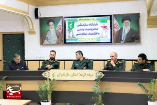 جلسه قرارگاه سازندگی، محرومیت&zwnj;زدایی و اقتصاد مقاومتی سپاه کربلا برگزار شد
