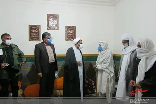 دیدار فرمانده سپاه سراوان با مدیرحوزه علمیه عین المعلوم گشت