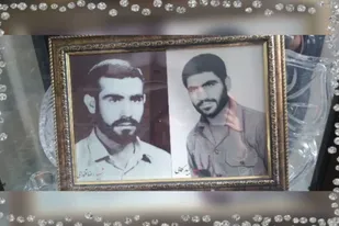 دیدار با خانواده شهدا "مجید کمالی" و "رضا قندالی"در گرمسار