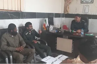 برگزاری نشست هماهنگی با فراجا در خصوص گشت&zwnj;های رضویون در چابهار