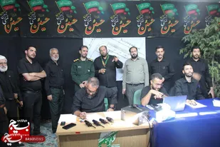 بازدید فرمانده ناحیه بسیج مالک اشتر از مواکب رضوی