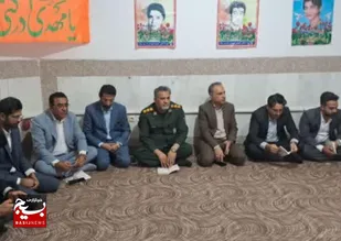 برگزاری مراسم معنوی زیارت عاشورا و نشست تبیین در زهک