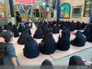 برگزاری هیئت عزاداری سه ساله های حسینی به مناسبت شهادت حضرت رقیه (س) در شهرستان اشتهارد+تصویر