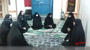 کارگاه آموزش دوخت چادر در پایگاه کوثر