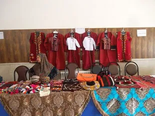 برپایی نمایشگاه توانمندیهای بانوان کمیته امداد در بندرترکمن