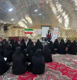 ارائه آموزش های هلال احمر در 64 مسجد استان زنجان
