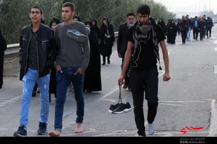 پیاده روی جاماندگان اربعین از قرچک تا ری