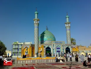 اجرای طرح توسعه حرم مطهر علی ابن مهزیار اهوازی