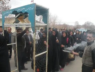برگزاری اردوی راهیان نور دانش آموزان گندمان و بلداجی