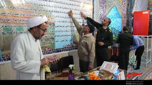غبارروبی مسجد امام حسن مجتبی(ع) دزک