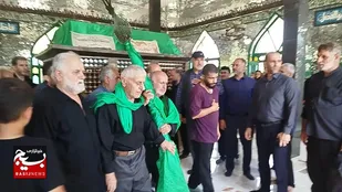 آئین سنتی &laquo;عَلَم&zwnj; واچینی&raquo; در روستای ماشک تهرانچی برگزار شد