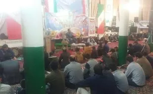 برگزاری محفل انسی با قرآن کریم در روستای حسام&zwnj;آباد