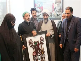 تجدید پیمان اعضای سازمان بسیج رسانه با خانواده شهدا
