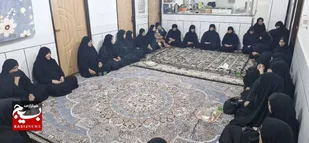 دیدار خواهران بسیجی با خانواده شهید &laquo;مسلم سمسار&raquo;؛ شهید تهاجم صهیونیستی به اهواز