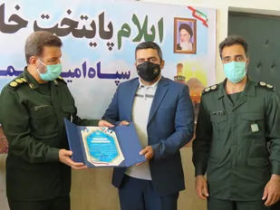تجلیل از قهرمان مسابقات جهانی تیراندازی جواد فروغی