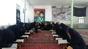 محفل انس با قرآن در ریگ از توابع لردگان