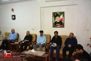 دیدار خبرنگاران شهرستان ملایر با خانواده معظم شهید &laquo;حسن تکلو&raquo;