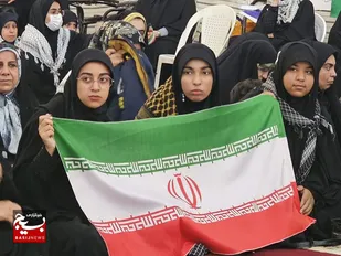 تجمع باشکوه بسیجیان در مصلای امام خمینی ره ماهشهر به مناسبت هفته بسیج
