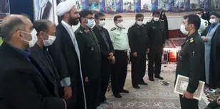 مراسم تکریم و معارفه فرمانده سپاه کلات برگزار شد