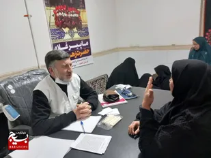 اردوی جهادی پزشکی سلامت محور به مناسبت شهادت حضرت زهرا(س)در گلباف