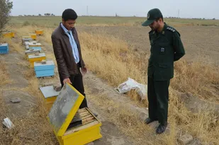بازدید فرمانده سپاه ناحیه قهاوند از طرح&zwnj; اقتصاد مقاومتی