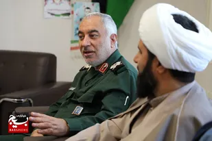 دیدار مسئولان سپاه انصارالرضا(ع) با رئیس سازمان تبلیغات اسلامی خراسان جنوبی