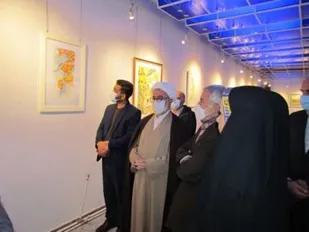 افتتاح نمایشگاه نقاشی رنگاب در شاهرود+ تصاویر