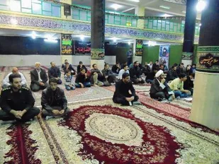 نشست هیئت عاشقان ولایت غرب شهرکرد