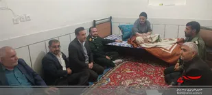دیدار با خانواده شهید معظم جمشید بابااحمدی