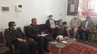 دیدار فرمانده سپاه شاهرود از دبیرخانه ستاد فریضتین این شهرستان