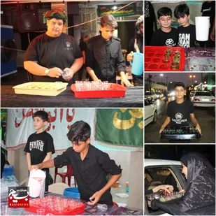 مشق خادمی دانش آموزان شوش در &nbsp;اربعین حسینی&nbsp;