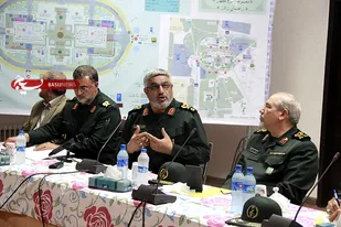 جلسه هماهنگی قرارگاه شهید فهمیده با موضوع برگزاری بیست و هفتمین سالگرد ارتحال امام خمینی (ره)