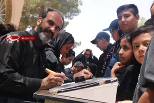 بداهه نویسی "سوگواری قلم" در کانون بسیج هنرمندان شهرستان بردسکن برگزار شد.