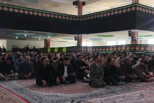 مراسم عزاداری محرم در مصلی لردگان