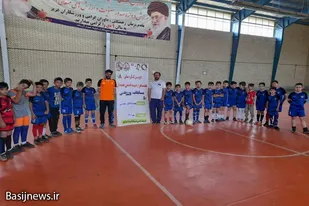 برگزاری مسابقات فوتسال به مناسبت هفته دفاع مقدس در اسدآباد