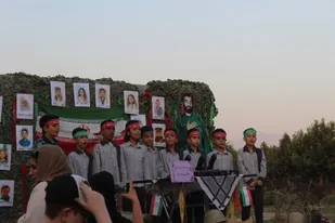 تاکید بر تداوم فرهنگ ایثار در میان نسل جوان/ تجدید میثاق مردم کیانمهر، با شهید گمنام