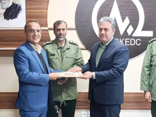 فرمانده جدید پایگاه مقاومت بسیج شهید طالبی شرکت توزیع برق خراسان جنوبی معرفی شد