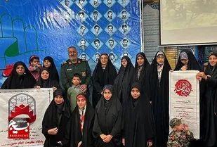 آیین میثاق با شهدا در پایگاه امام حسن مجتبی (ع) تبریز برگزار شد