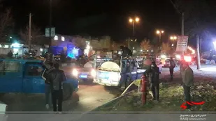 ضدعفونی معابر عمومی غرب شهرکرد
