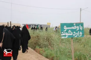 کاروان راهیان&zwnj;نور دانش&zwnj;آموزان دختر دیّری در اروند کنار