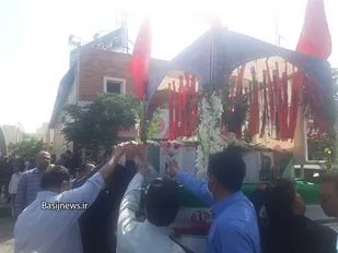 بدرقه با شکوه شهید اقتدار دفاعی کشور در سمنان