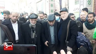حضور مهمانان حاج قاسم از ایتالیا و فرماندهان حشد الشعبی عراق در گلزارشهدا مقاومت کرمان