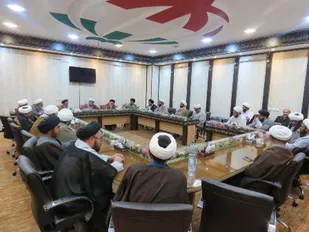 هم اندیشی طلاب و روحانیون در شهرستان بروجن