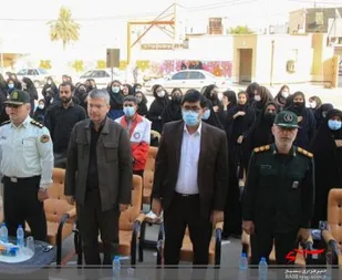 زنگ ایثار و مقاومت در مدارس دشتستان نواخته شد