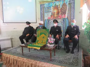 انتشار رایحه دل انگیز مشهدالرضا با حضور خادمین امام رضا در حسینیه ثارالله سپاه میامی+عکس