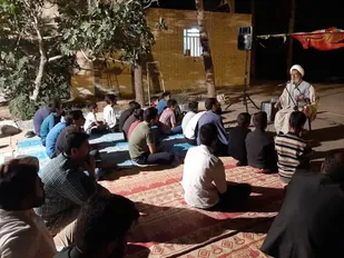 ویژه برنامه جشن دهه کرامت در مروست برگزار شد