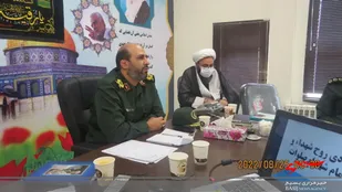 بازدید فرمانده سپاه امام حسن مجتبی (ع) از سپاه ناحیه حضرت جوادالائمه (ع)+تصاویر